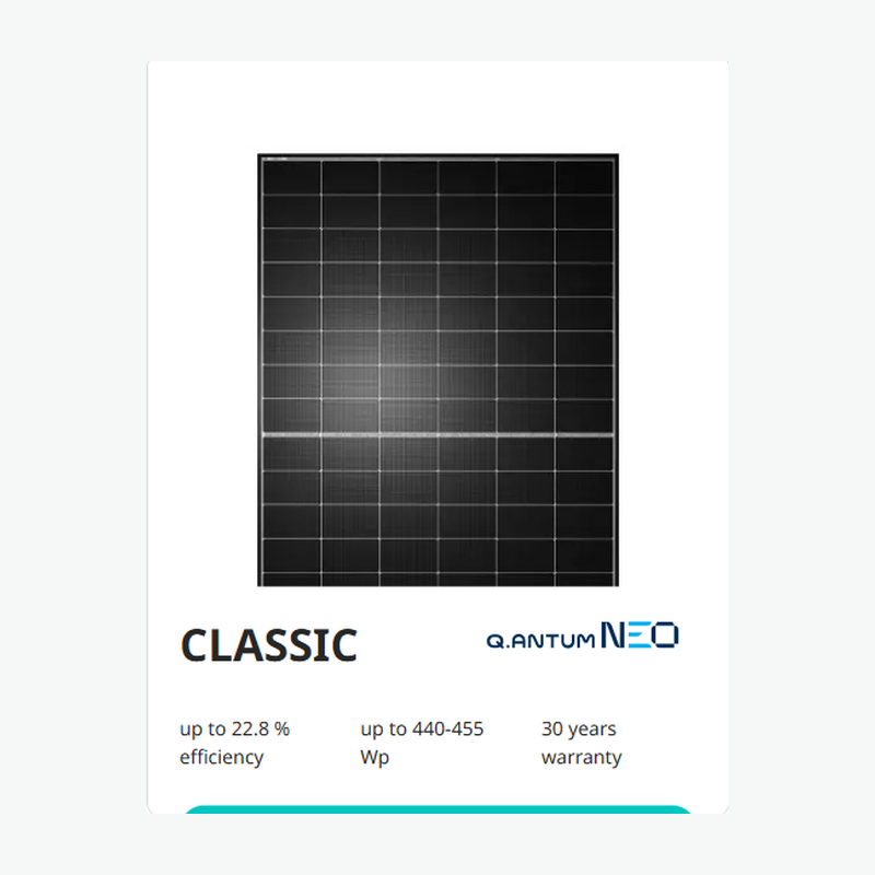 Q Cells Q.ANTUM NEO Classic solar panel